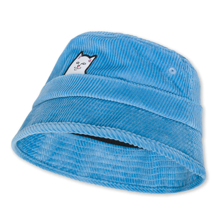 LORD NERMAL CORDUROY BUCKET HAT (LIGHT BLUE)
