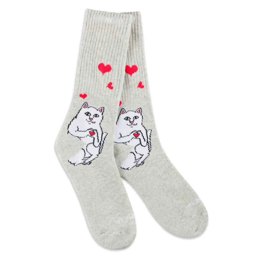 CALCETINES NERMAL LOVES (ASH HEATHER)
