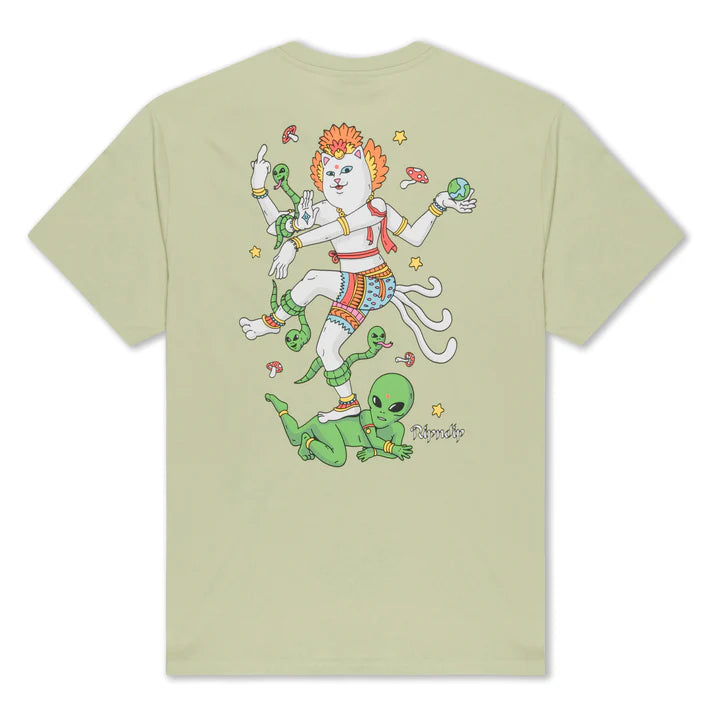 PLAYERA ALIEN WHISPERER (LIGHT MOSS)
