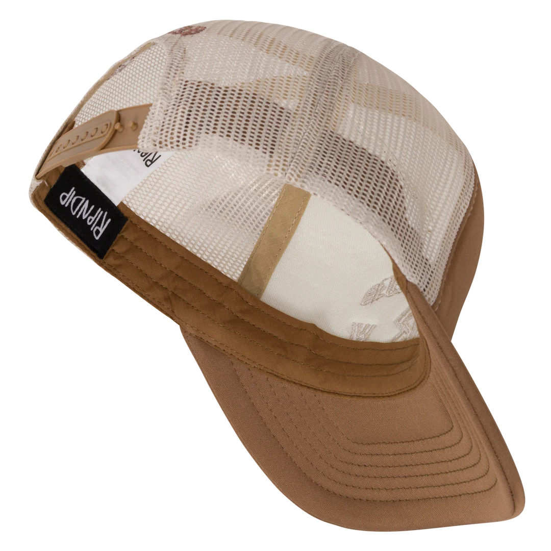GORRA CITIES TRUCKER (BROWN / SAND)