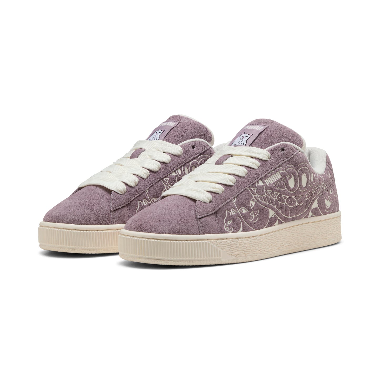 ZAPATOS RIPNDIP X PUMA “SUEDE XL” (Morado)