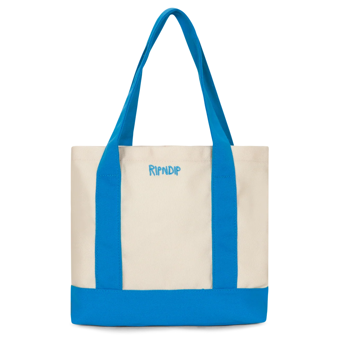 LORD NERMAL MINI SHOPPER TOTE (BLUE / NATURAL)