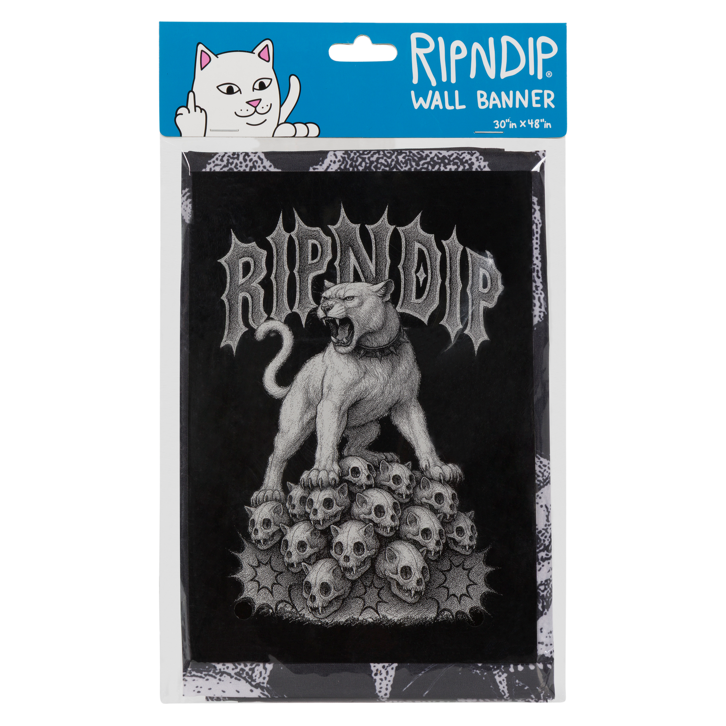 ESTANDARTE DE PARED DE TIERRAS RESIDUALES (NEGRO)