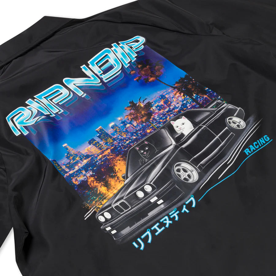 VROOM VROOM COACHES JACKET (NEGRO)