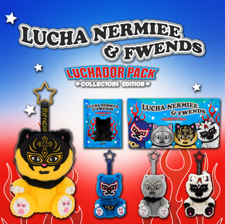 NERM BOO BOO & FRIENDS “LUCHADOR”