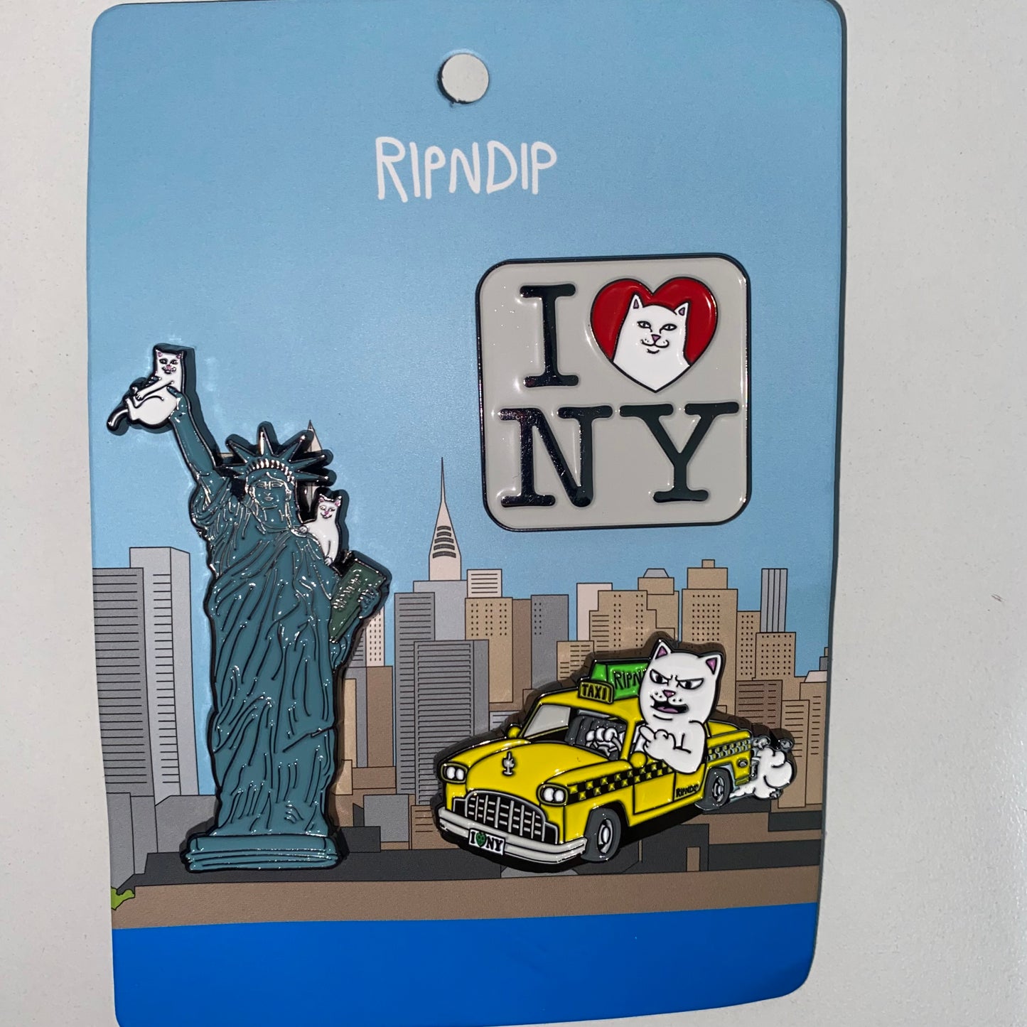 PINS RIPNDIP NYC (PACK 3)