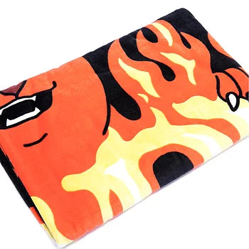 TOALLA DE PLAYA DEVILS WORK (NEGRO)