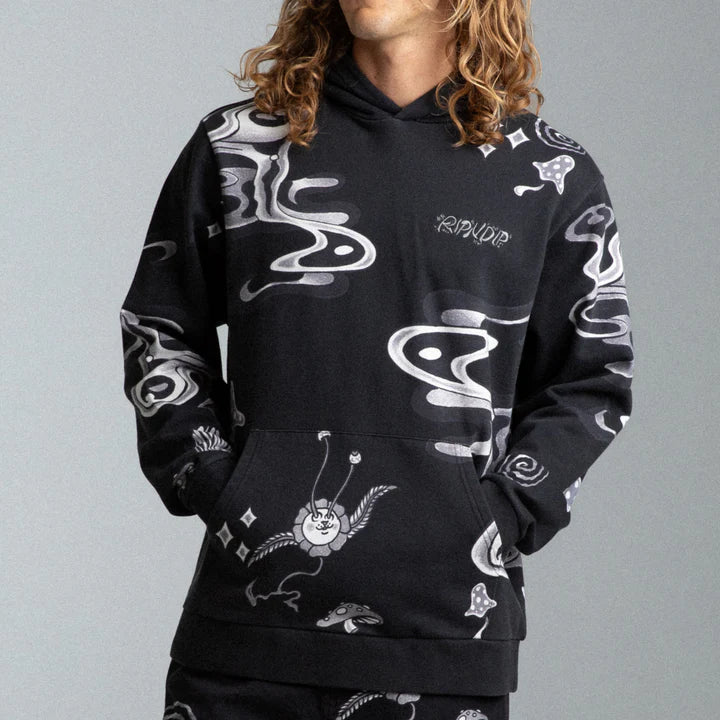 SPACE WALK HOODIE (NEGRO)