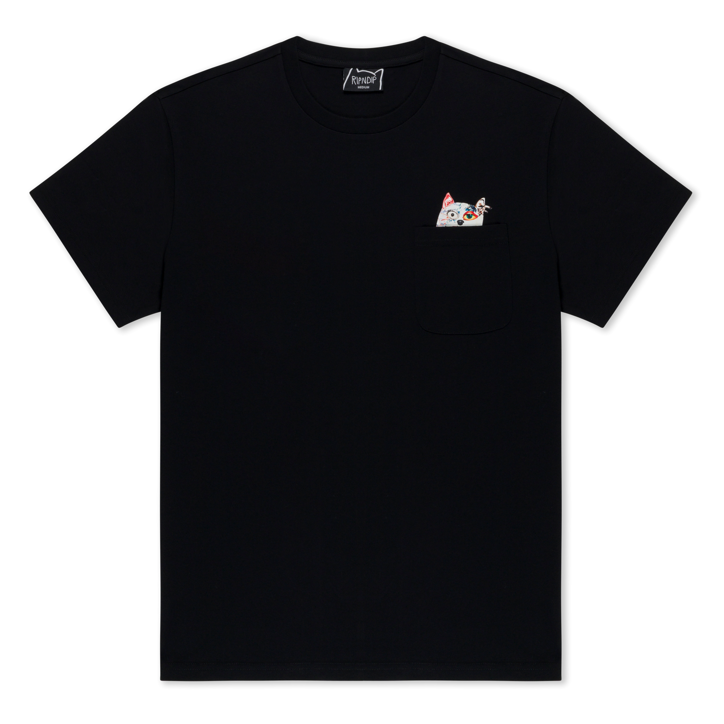 PLAYERA LORD NERMAL COLLAGE POCKET (NEGRO)