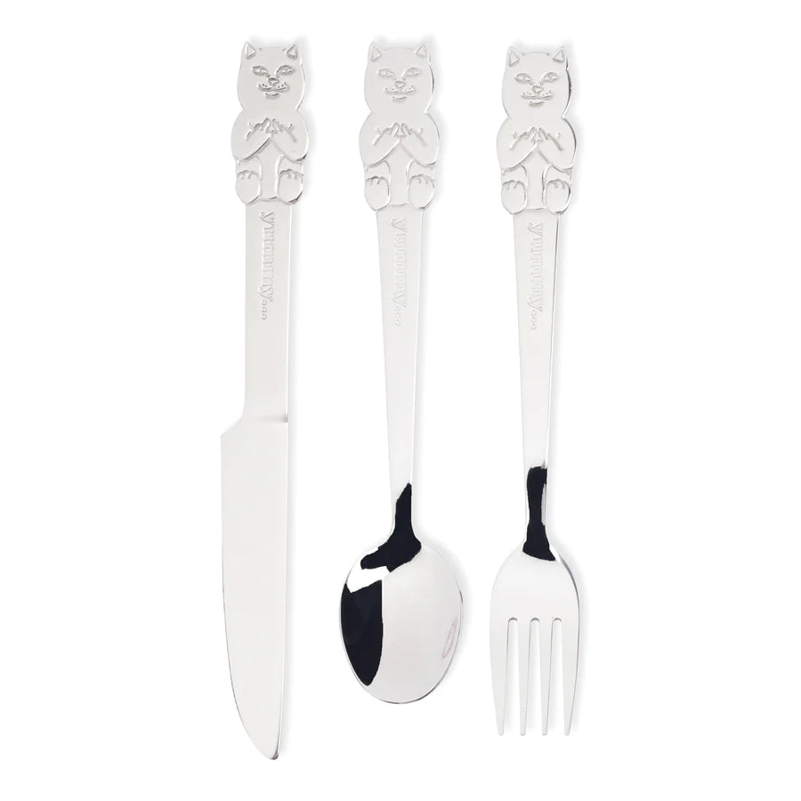Set Cubiertos Lord Nermal 3 PC (Silver)