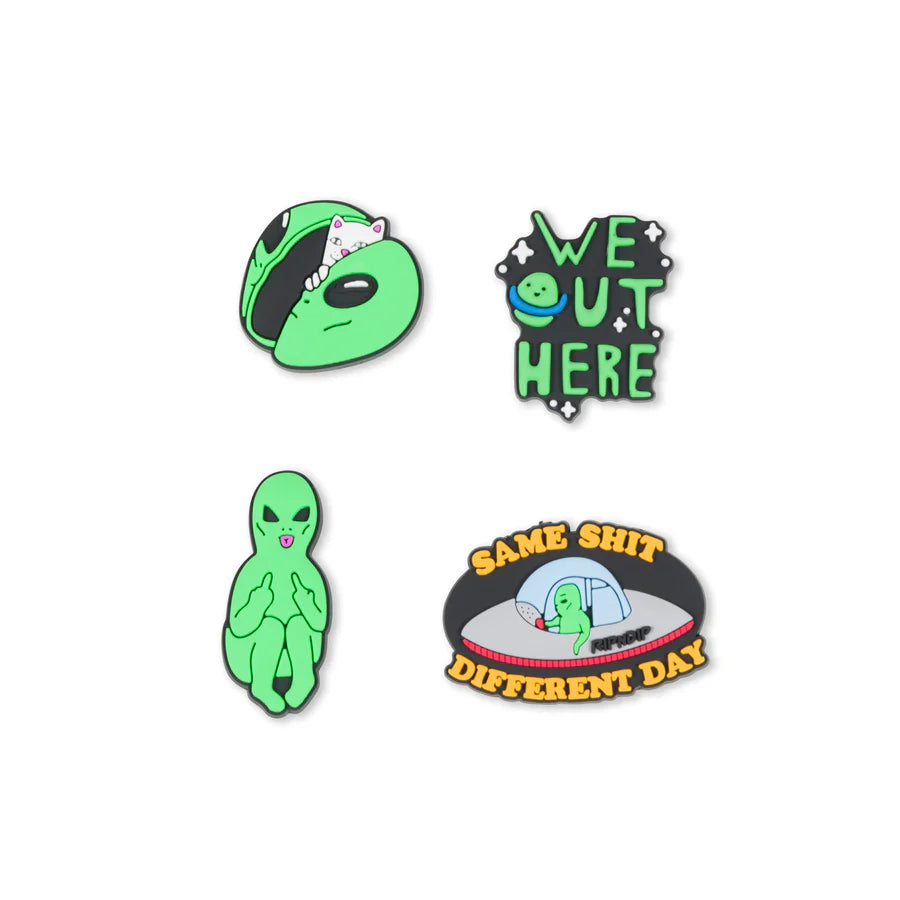 PINES PARA ZAPATOS PACK WE OUT HERE (MULTI)