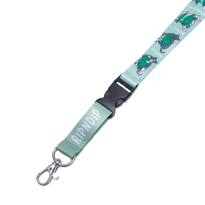 DAYS OF THE WEEK LANYARD (PISTACHIO)