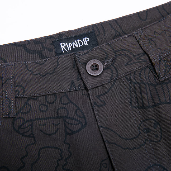 Pantaloneta NERM DOODLE TWILL (CHOCOLATE)