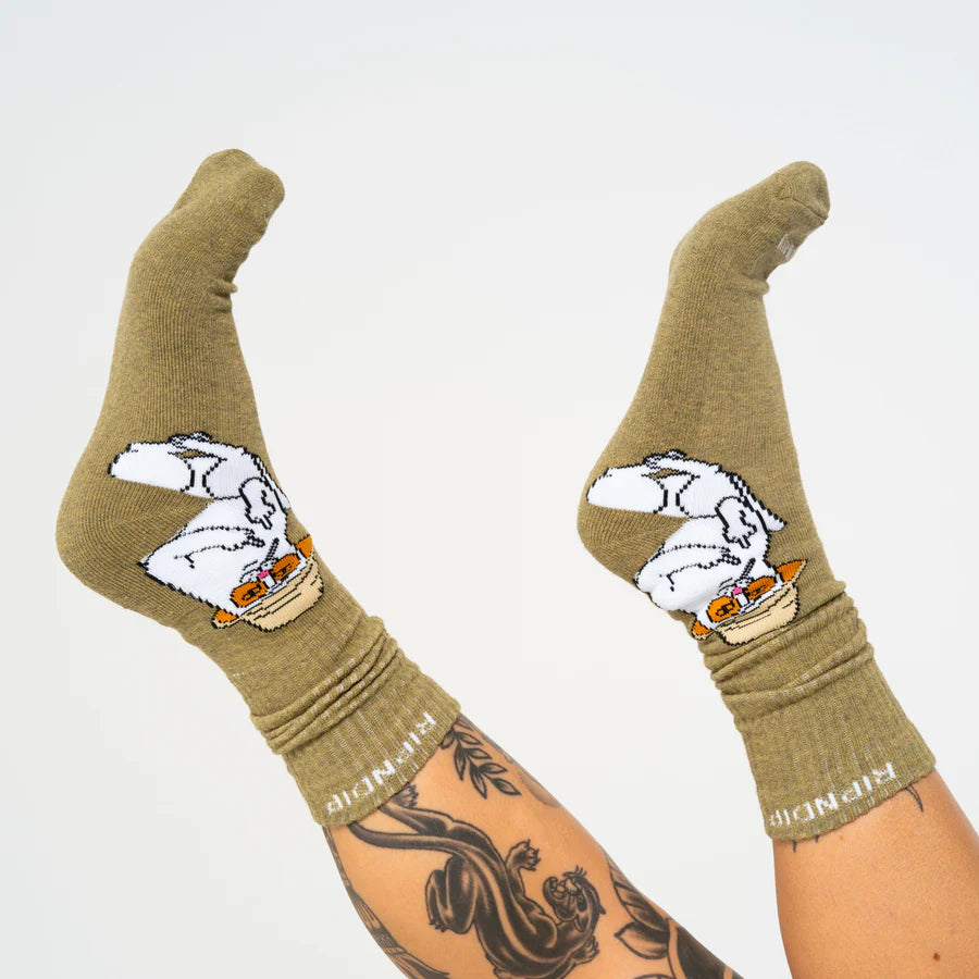CALCETINES NERMAL S THOMPSON (HEATHER OLIVE)