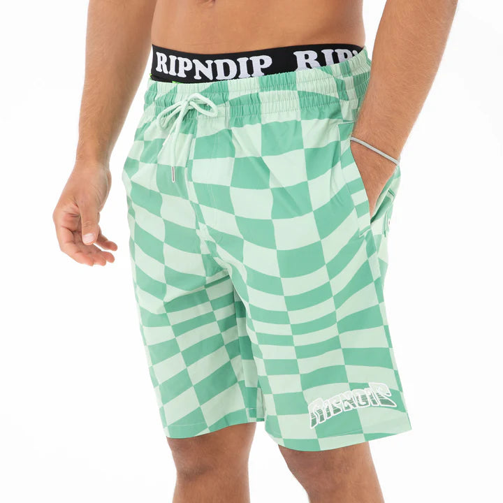 Calzoneta CHECKED (OLIVE/PINE)
