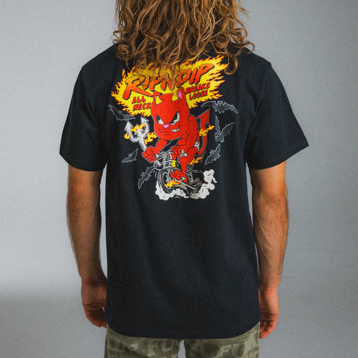 PLAYERA BREAK LOOSE (NEGRO)
