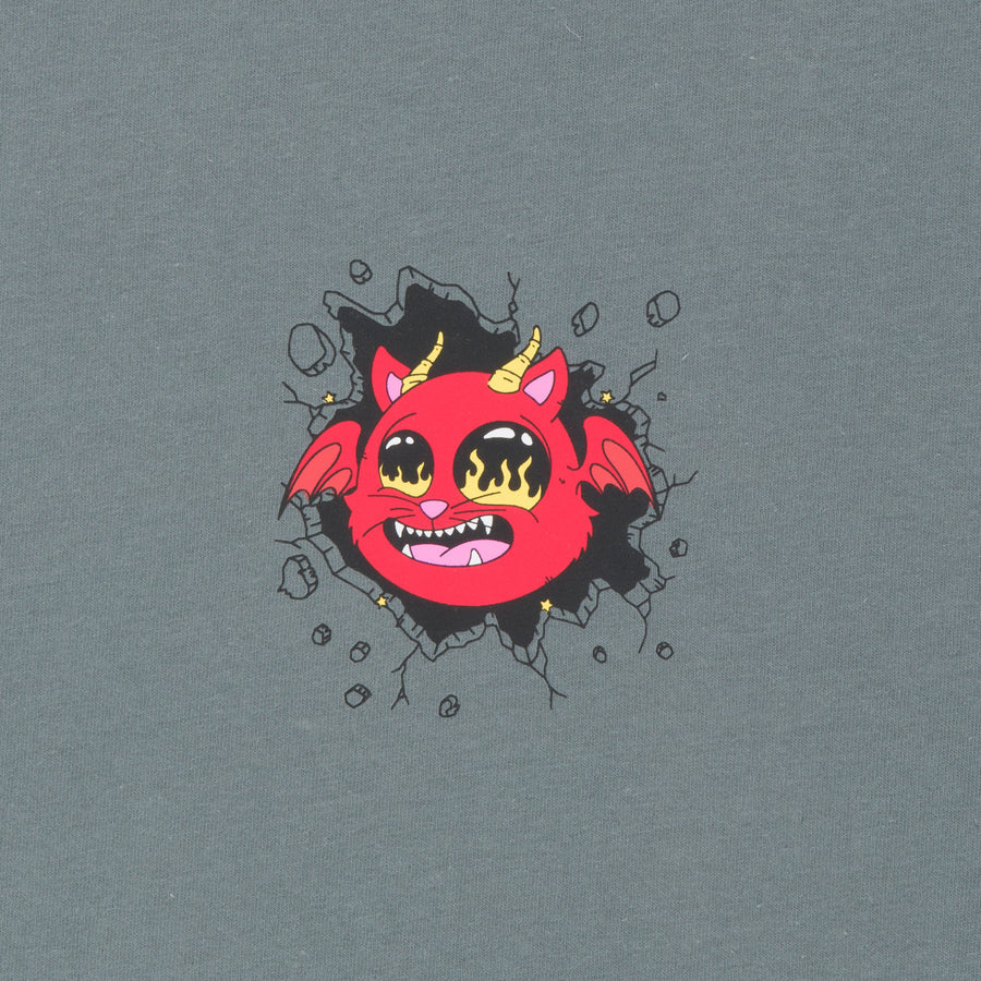 PLAYERA DEVIL MONSTER (CHARCOAL)