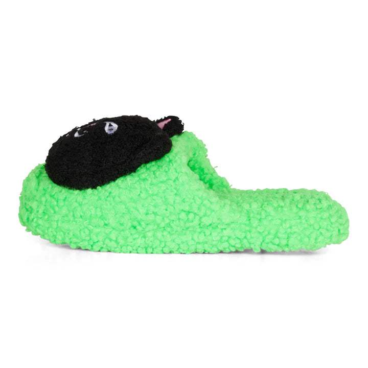 Pantuflas LORD JERMAL PLUSH FACE HOUSE (GREEN)