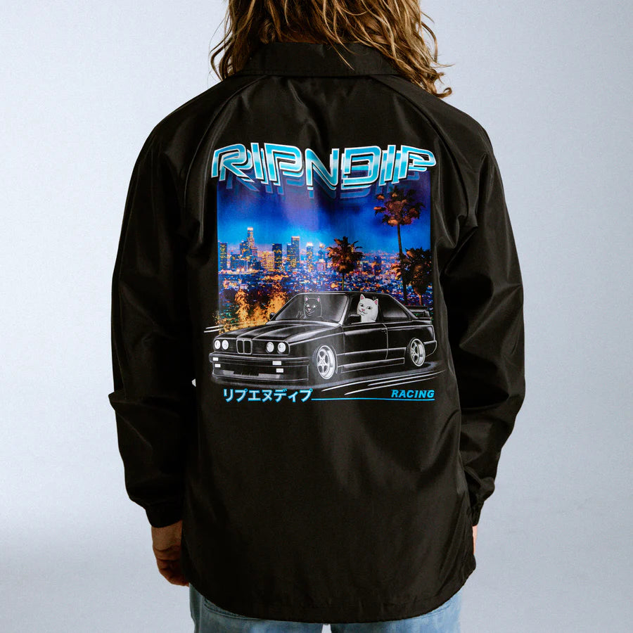 VROOM VROOM COACHES JACKET (NEGRO)