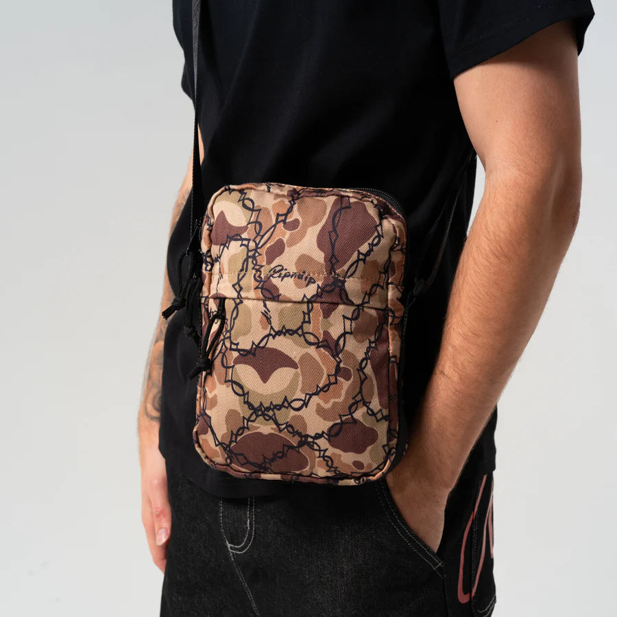 BOLSO WIRED CROSS BODY (TAN CAMO)
