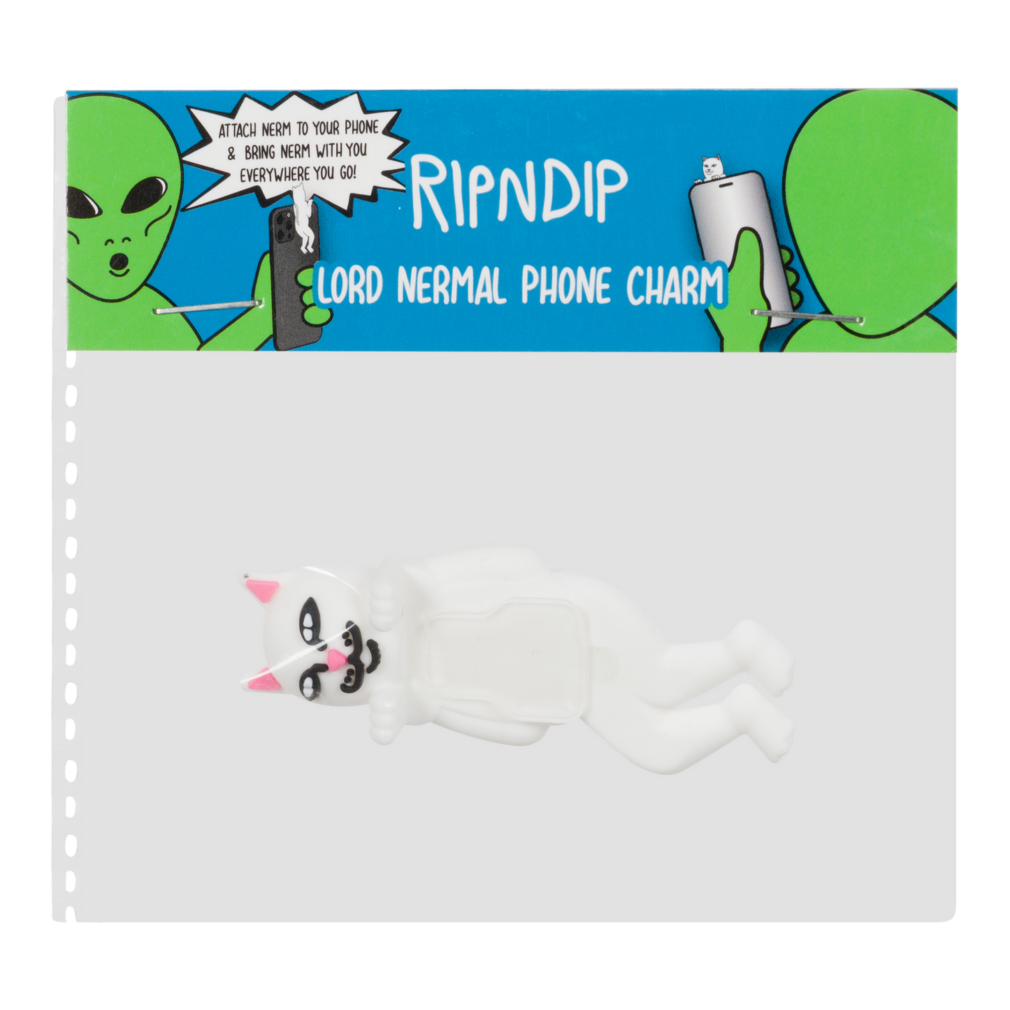 LORD NERMAL PHONE CHARM (BLANCO)
