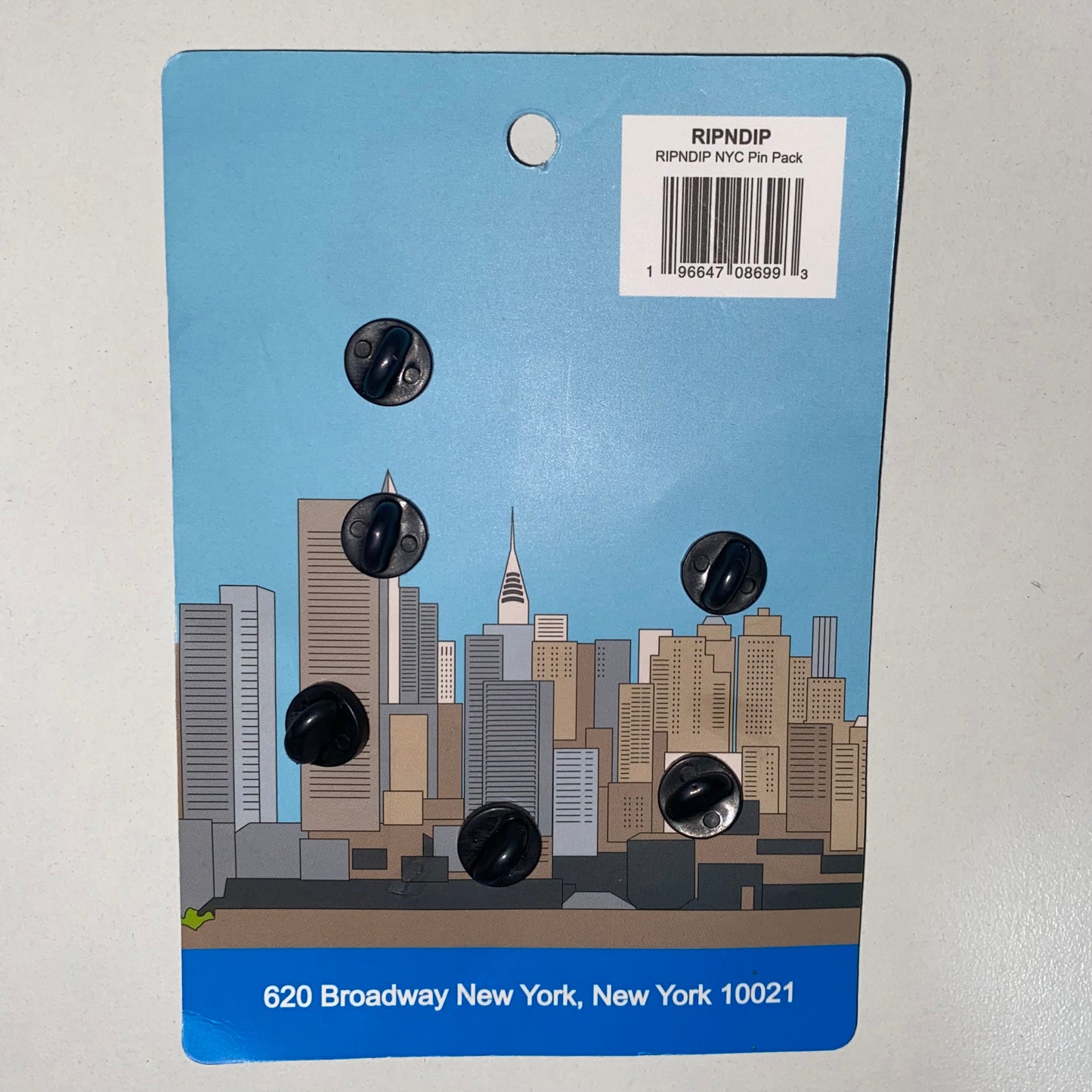 PINS RIPNDIP NYC (PACK 3)