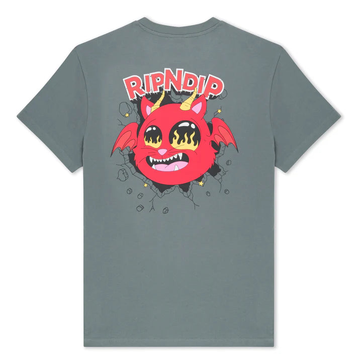 PLAYERA DEVIL MONSTER (CHARCOAL)