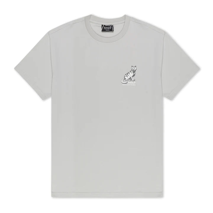 PLAYERA MAN I LOVE FELINES (GREY)