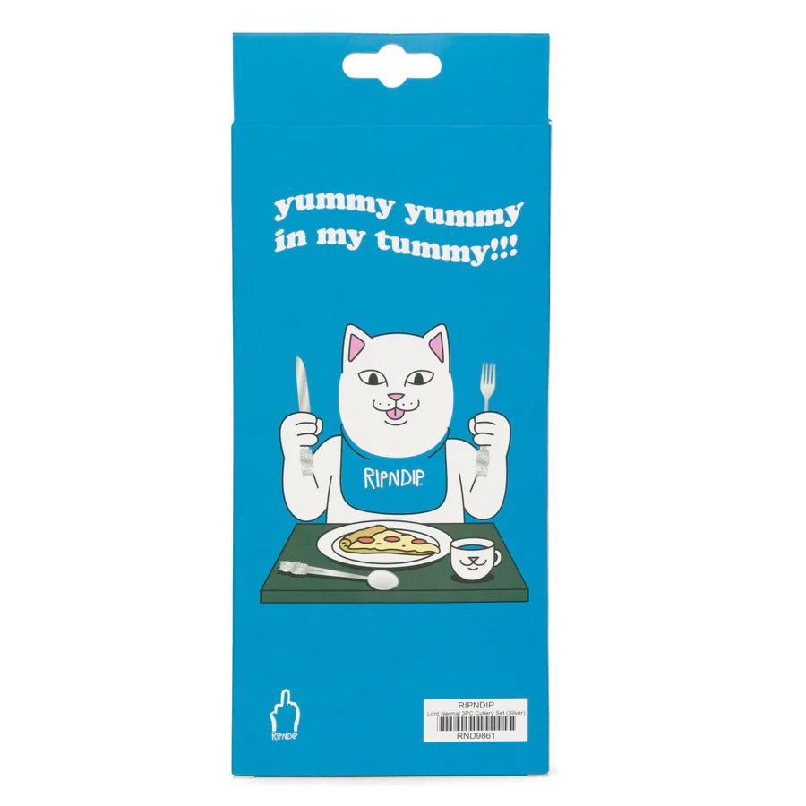 Set Cubiertos Lord Nermal 3 PC (Silver)