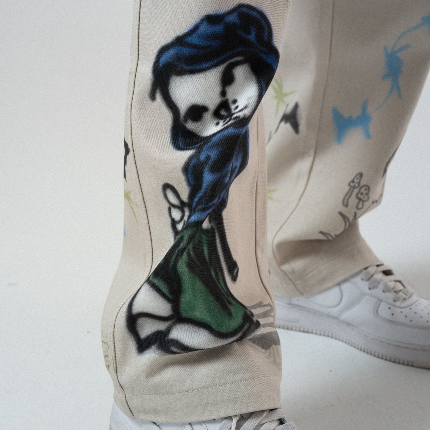 PANTALON GOOSEBUMPS WIDE FIT (HUESO)