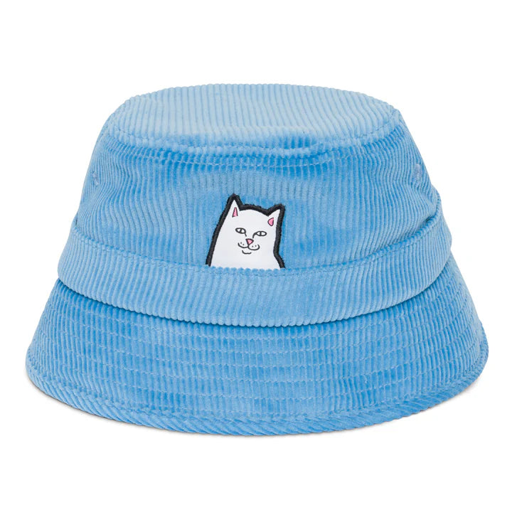 LORD NERMAL CORDUROY BUCKET HAT (LIGHT BLUE)