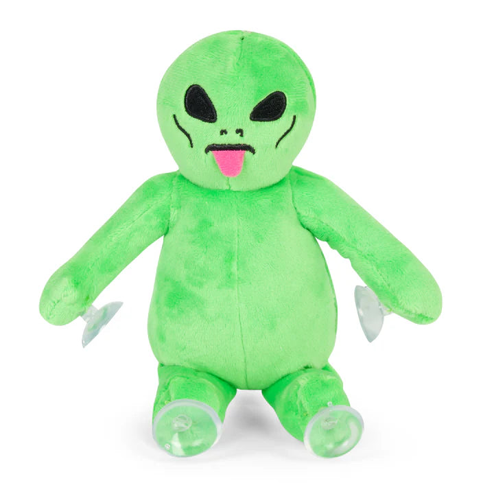 MUÑECO DE PELUCHE ALIEN PARA VENTANAS (VERDE)