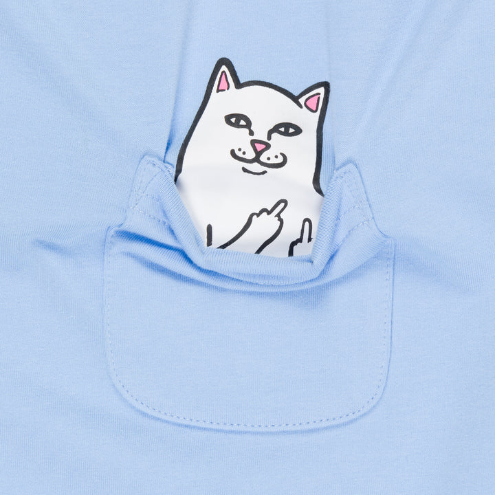 BLUSA LORD NERMAL CROPPED BABY POCKET (LIGHT BLUE)