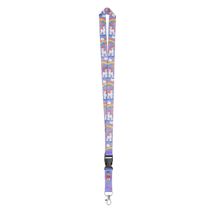 TASTE THE RAINBOW LANYARD (LAVENDER)