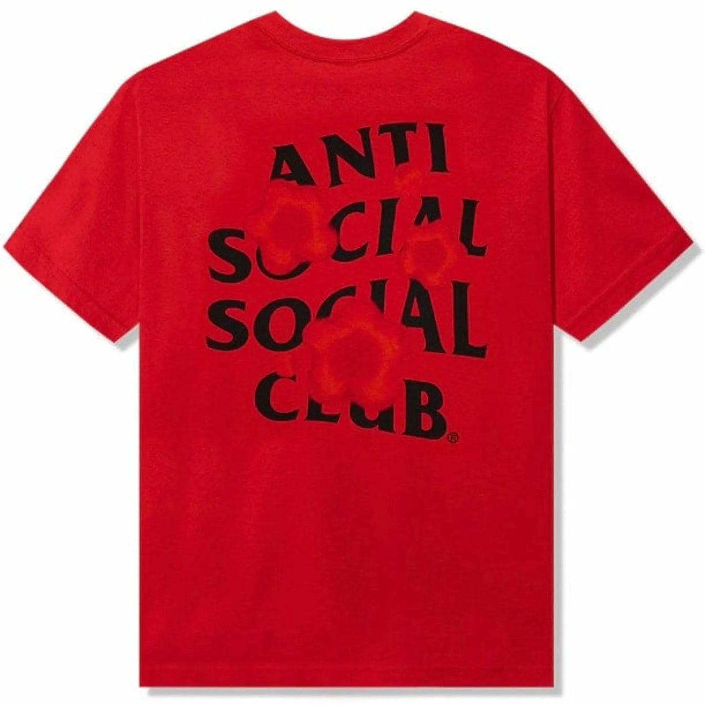 PLAYERA ANTI SOCIAL SOCIAL CLUB SEEING THE FEELING (ROJO)