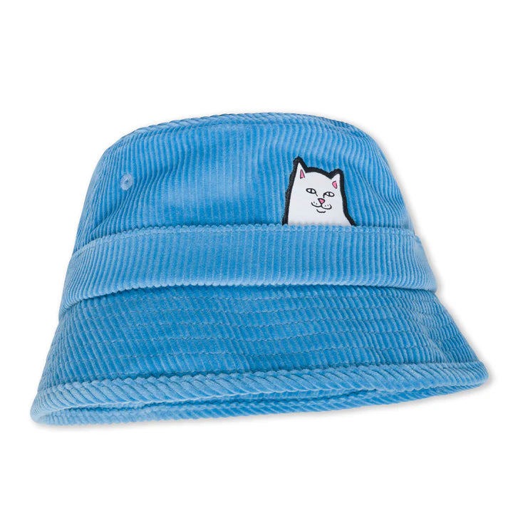 LORD NERMAL CORDUROY BUCKET HAT (LIGHT BLUE)