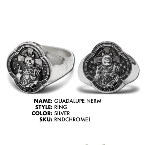 ANILLO GUADALUPE NERM (SILVER)