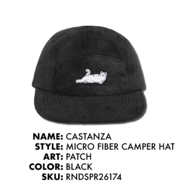 GORRA CASTANZA CAMPER (NEGRO)