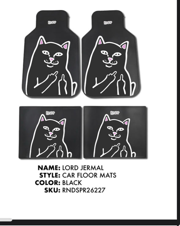 ALFOMBRILLAS PARA CARRO LORD JERMAL (NEGRO)