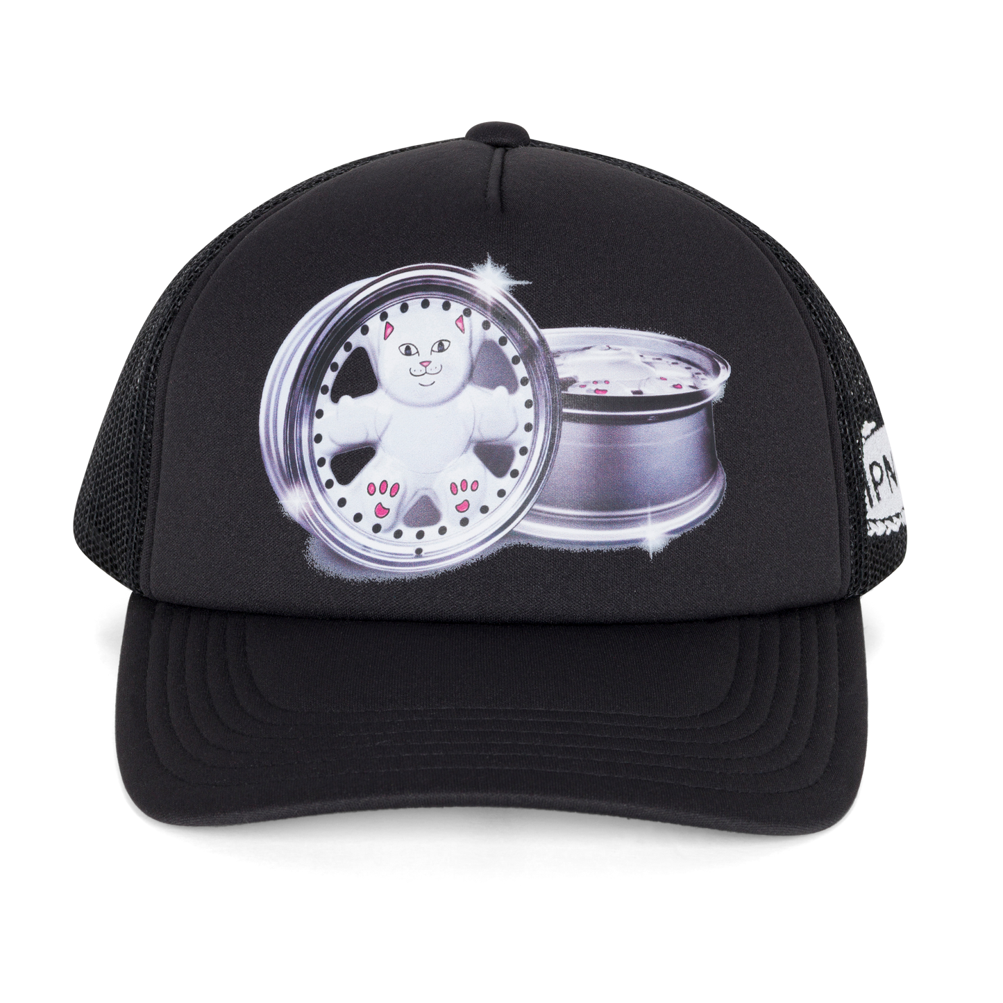 GORRA NERM WHEELS TRUCKER (NEGRO)