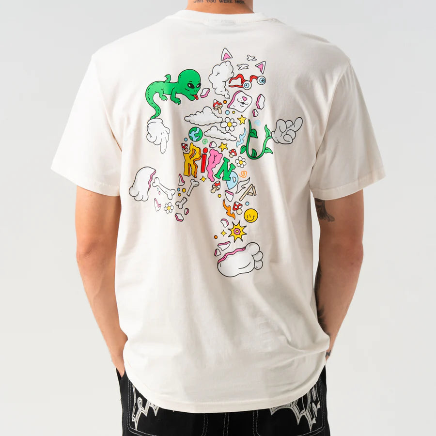 PLAYERA BROKEN DOWN (BONE)