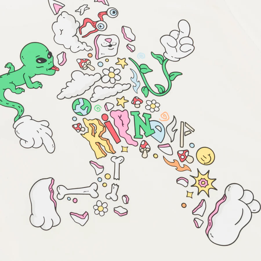PLAYERA BROKEN DOWN (BONE)
