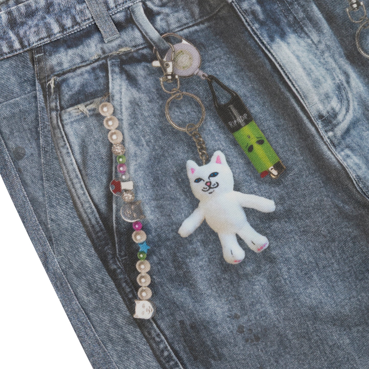 PANTALON REAL WIDE LEG DENIM (LIGHT WASH)