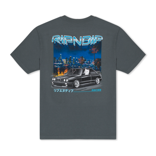 PLAYERA VROOM VROOM (CHARCOAL)