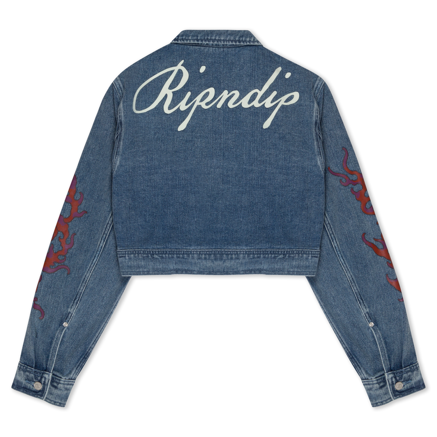 TRAVIS CROPPED DENIM JACKET (LIGHT WASH)