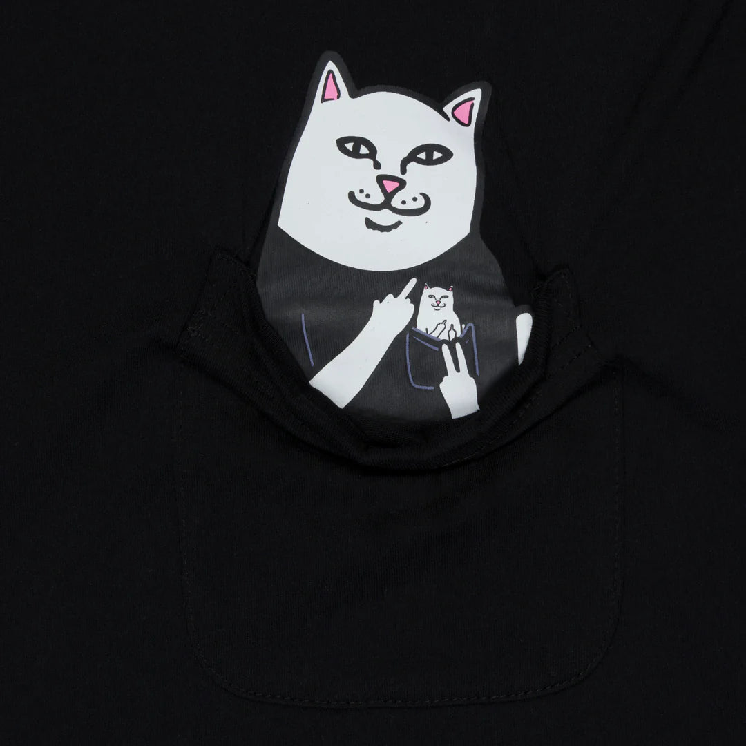 PLAYERA INCEPTED LORD NERMAL POCKET (NEGRO)