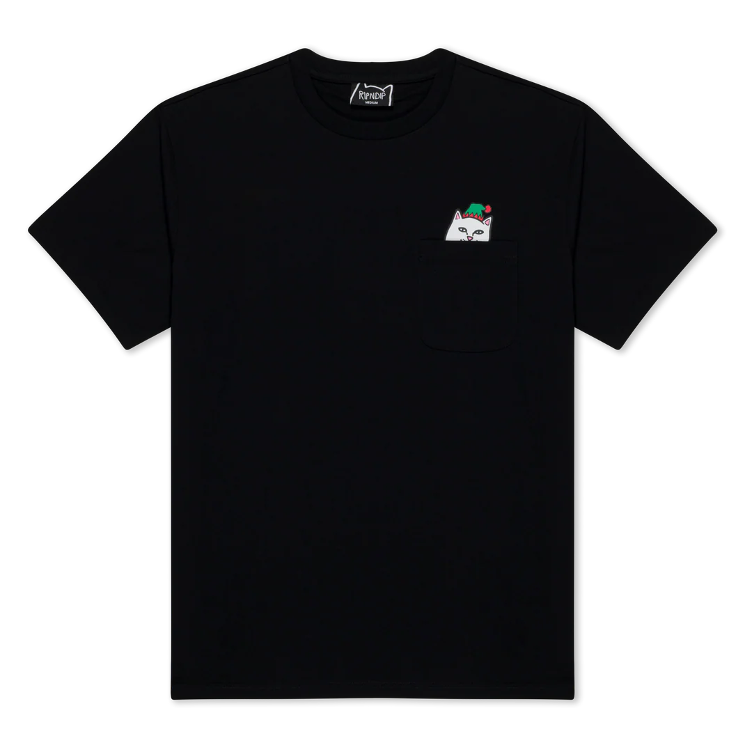 PLAYERA LORD NERMAL ELF POCKET (NEGRO)