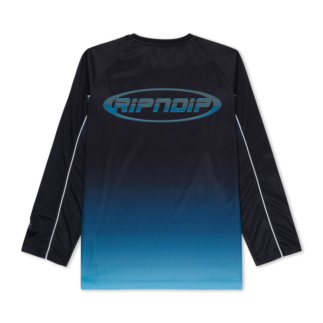 SURROUND SOUND HOCKEY JERSEY (BLACK / BLUE)