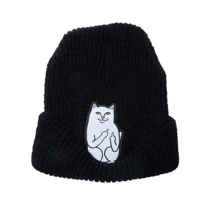 Gorro Lord Nermal Ribbed (Negro)