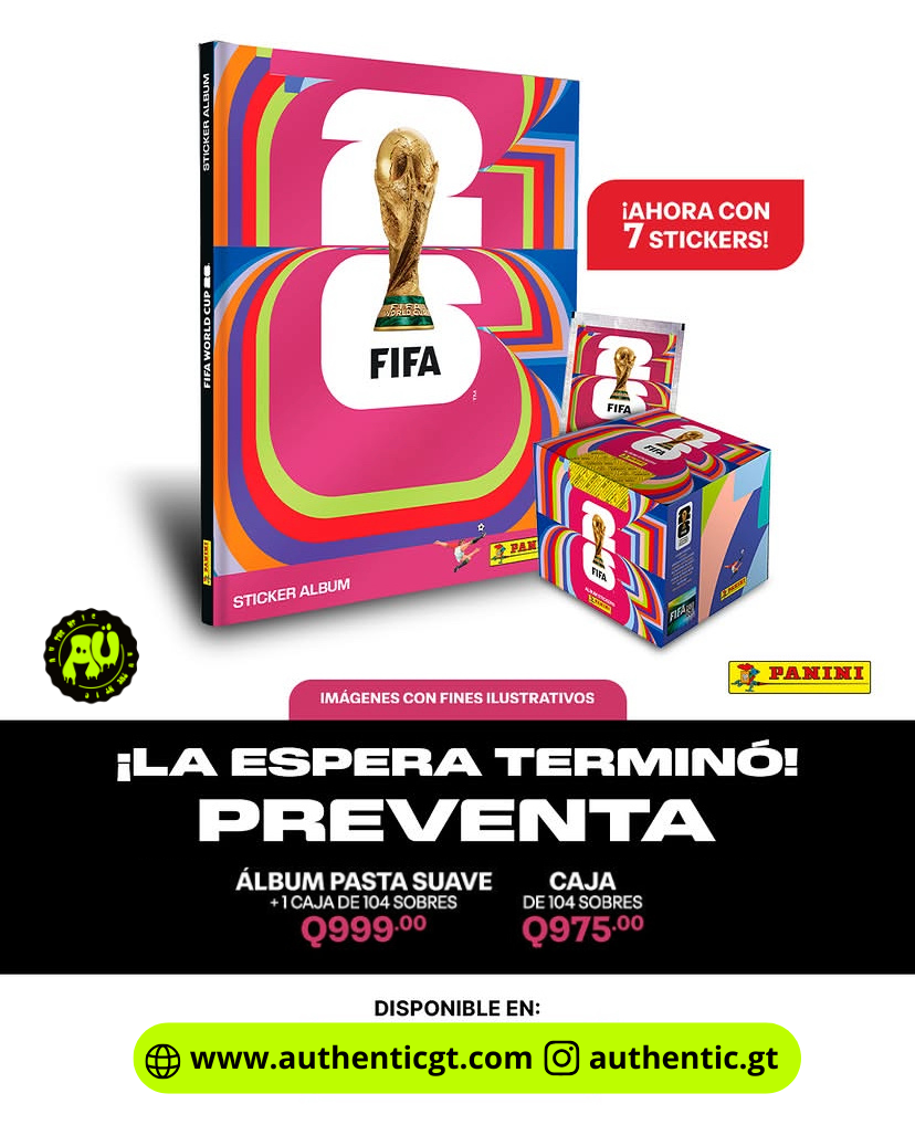 MUNDIAL 2026 🌍 Panini